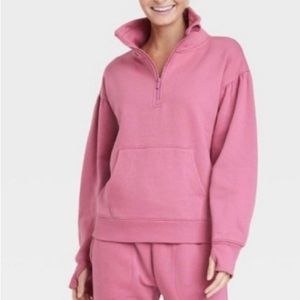 NWT All in Motion 1/4 Zip Sweatshirt